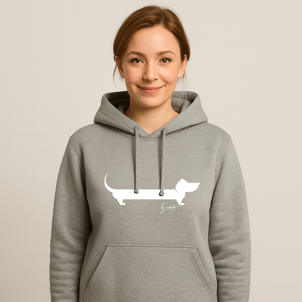 Dackelhoodie "Laaaaaanger Dackel", Ansicht 3