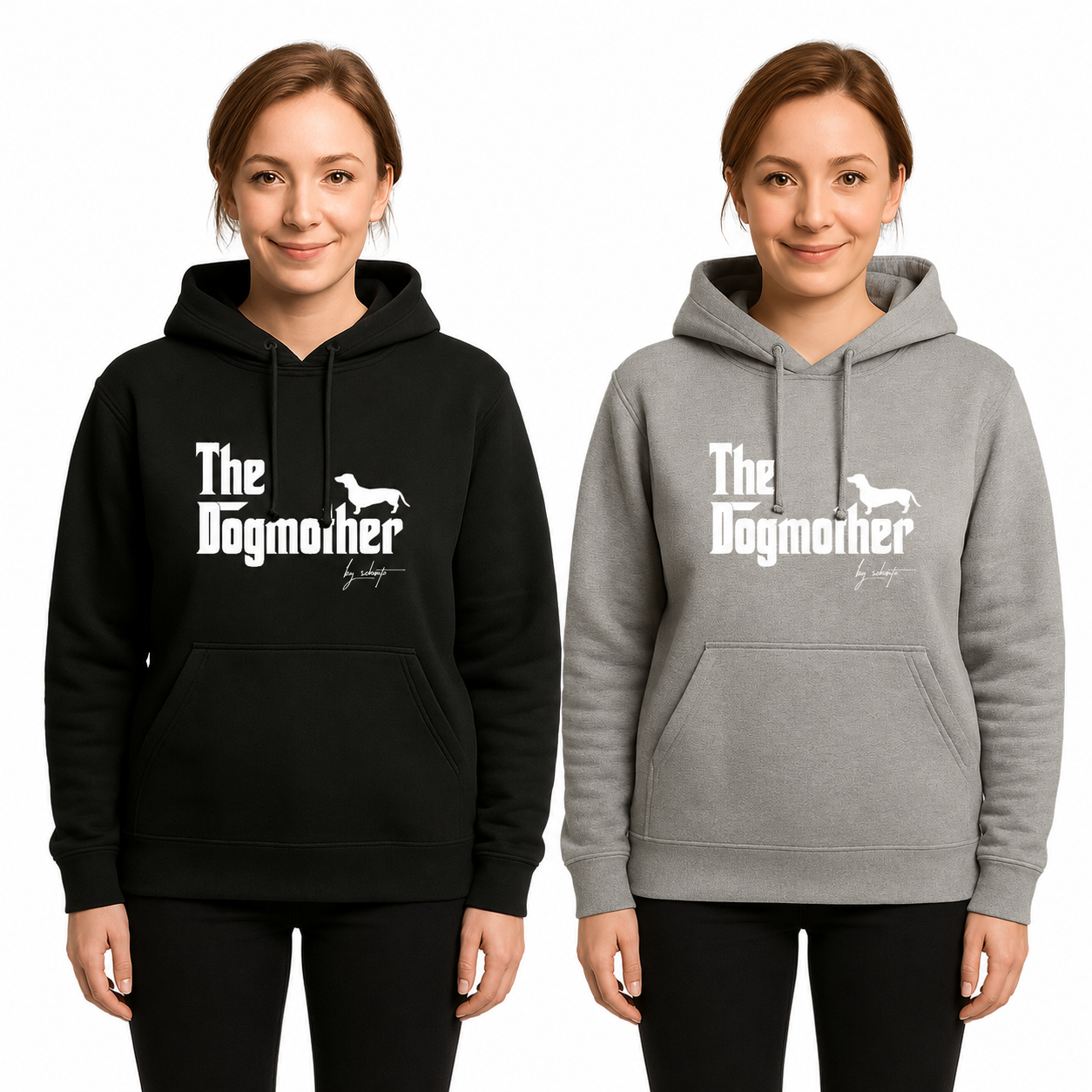 Dackelhoodie "The Dogmother", Ansicht 4